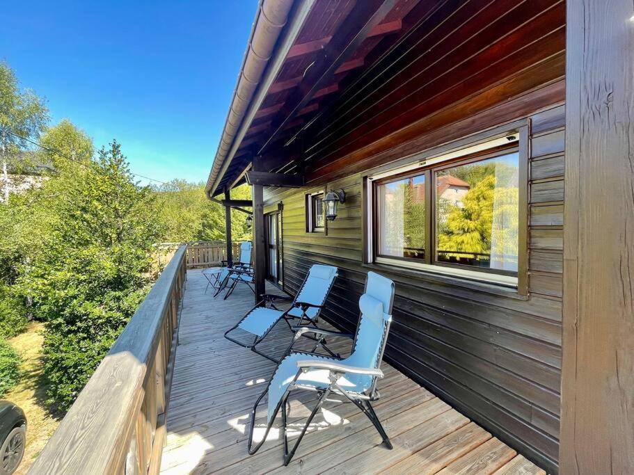 Chalet Kelly, Centre Ville / Jacuzzi / Sauna Gérardmer Exteriör bild