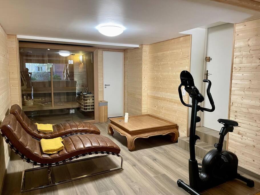 Chalet Kelly, Centre Ville / Jacuzzi / Sauna Gérardmer Exteriör bild